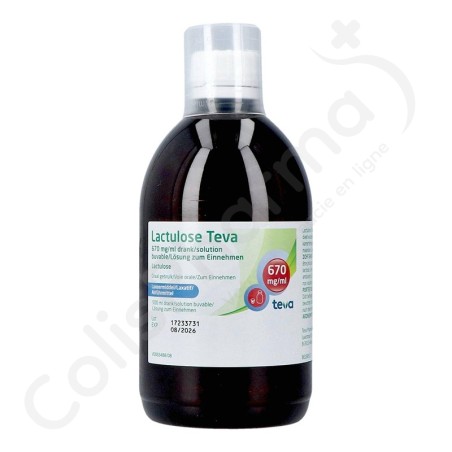 Lactulose Teva 670 mg/ml - Drank 500 ml