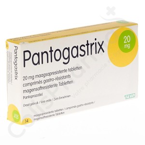 Pantogastrix 20 mg - 14 comprimés