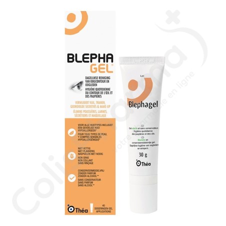 BlephaGel Verzorging Ooglid-Wimpers - 30g