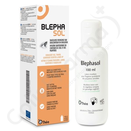 BlephaSol Lotion Nettoyante Pour Paupières - 100 ml