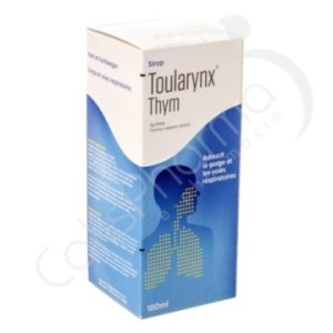 Toularynx Thym Zonder Suiker - Siroop 180 ml
