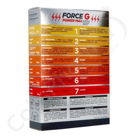 Force G Power Max - 20 ampoules