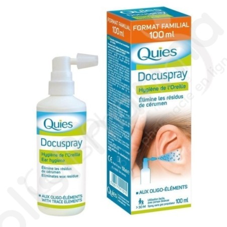 Quies Docuspray Hygiène de l'Oreille - Spray 100 ml