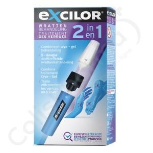 Excilor Traitement Verrues Duo Power - 10 ml + 1,5 g