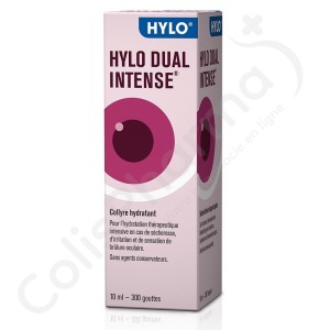 Hylo Dual Intense - 300 gouttes oculaires