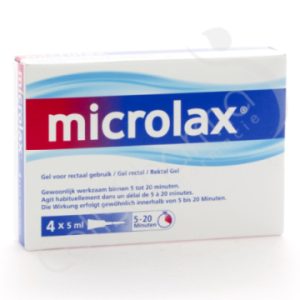 Microlax - Oplossing voor rectaal gebruik 4x5 ml