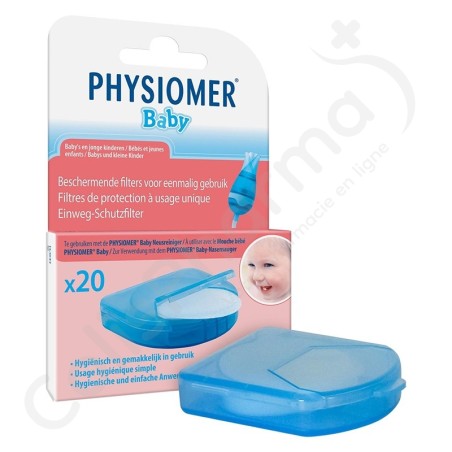 Physiomer Baby Filtre - 20 filtres