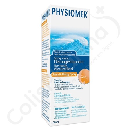 Physiomer Sinus & Allergy Pocket - Spray nasal 20 ml