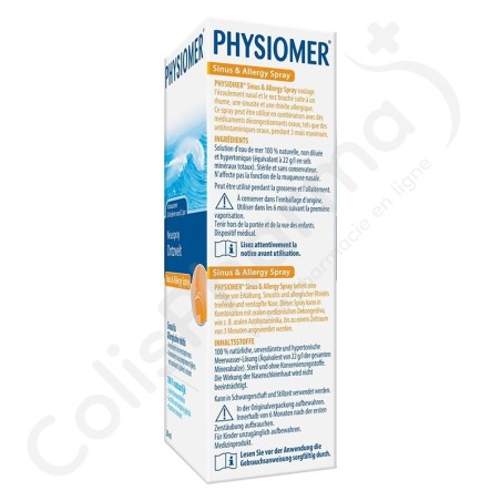 Physiomer Sinus & Allergy Pocket - Neusspray 20 ml