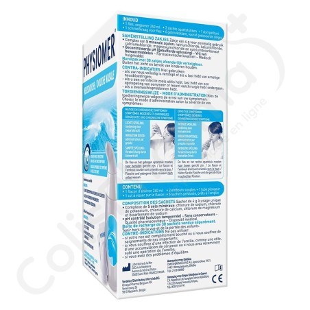 Physiomer Douche Nasale - 1 dispositif + 6 sachets