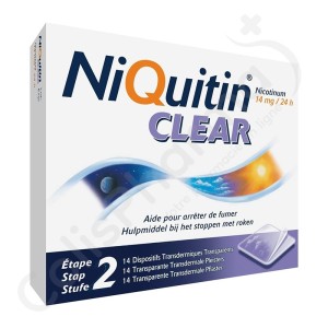 NiQuitin Clear 14 mg - 14 patchs