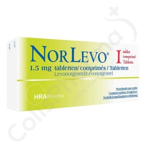 NorLevo 1,5 mg - 1 tablet