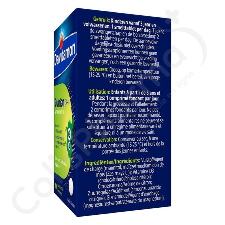 Davitamon Vitamine D Junior Citroen - 150 tabletten