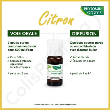 Phytosun Citroen - 10 ml