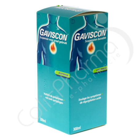 Gaviscon Muntsmaak - Suspensie voor oraal gebruik 300 ml