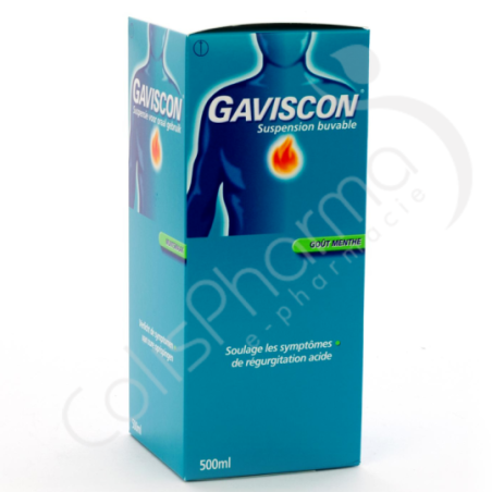 Gaviscon Muntsmaak - Suspensie voor oraal gebruik 500 ml