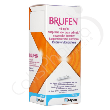 Brufen 40 mg/ml - Suspension Buvable 200 ml