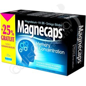 Magnecaps Memory & Concentration - 35 capsules