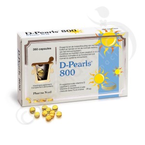 D-Pearls 800 - 360 capsules