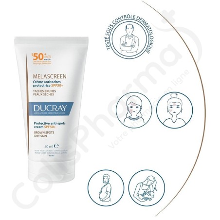 Ducray Melascreen UV Crème Riche SPF50+ - 50 ml