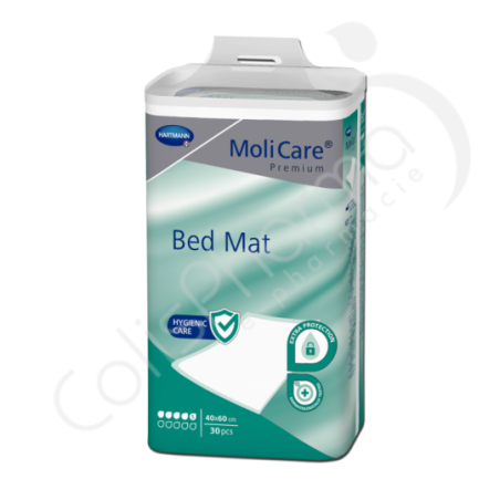 Molicare Bed Mat 5 Druppels 40 x 60 cm - 30 onderleggers