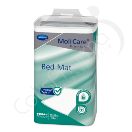 Molicare Bed Mat 5 Druppels 60 x 60 cm - 30 onderleggers