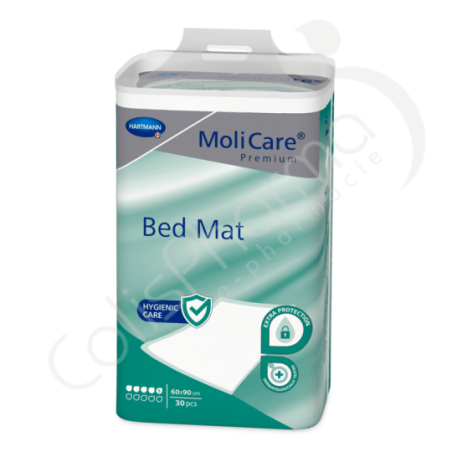 Molicare Bed Mat 5 Gouttes 60 x 90 cm - 30 alèses