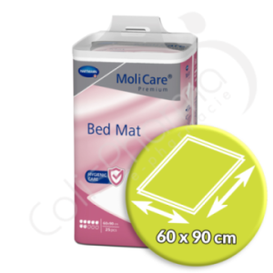 Molicare Bed Mat 7 Gouttes 60 x 90 cm - 25 alèses