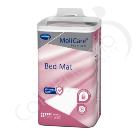 Molicare Bed Mat 7 Druppels 60 x 90 cm - 25 onderleggers