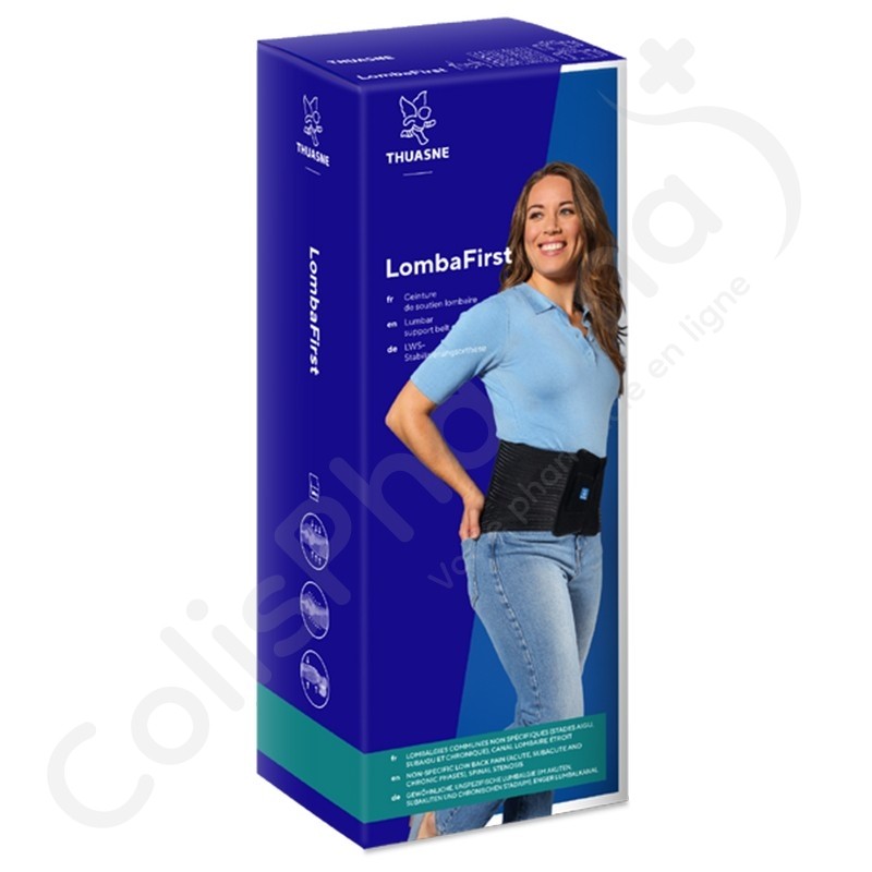 Ceinture lombaire LombaFirst Hauteur 21 cm Taille 3 ColisPharma