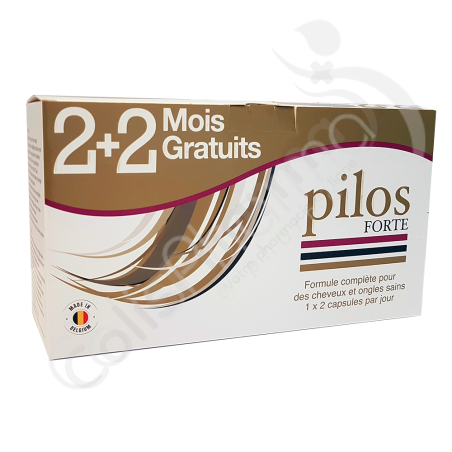 Pilos Forte - 4 x 60 capsules PROMOPACK (2+2 mois gratuits)