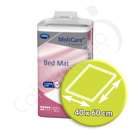 Molicare Bed Mat 7 Gouttes 40 x 60 cm - 30 alèses