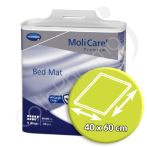 Molicare Bed Mat 9 Druppels 40 x 60 cm - 30 onderleggers