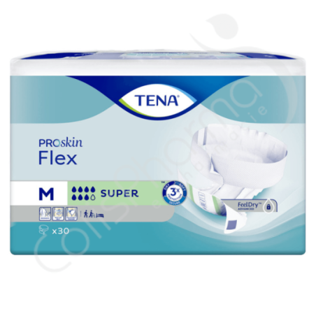 Tena Flex Super Medium - 30 changes avec ceinture