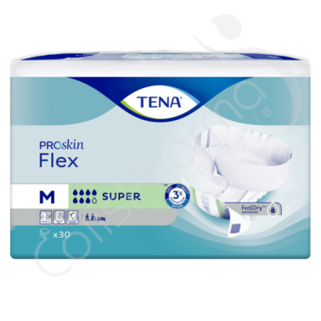 Tena Flex Super Medium - 30 incontinentiebroekjes met heupband