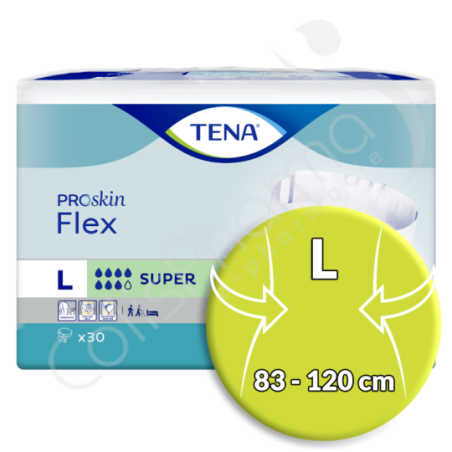 Tena Flex Super Large - 30 changes avec ceinture