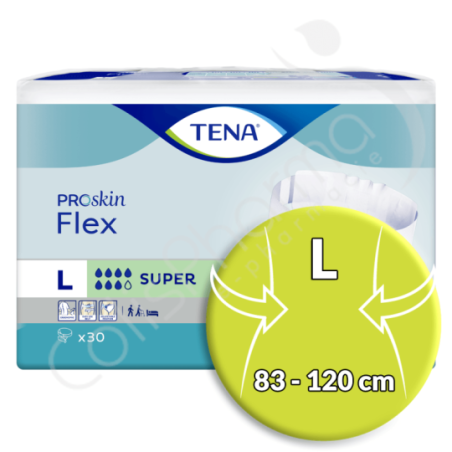 Tena Flex Super Large - 30 incontinentiebroekjes met heupband