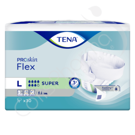 Tena Flex Super Large - 30 changes avec ceinture