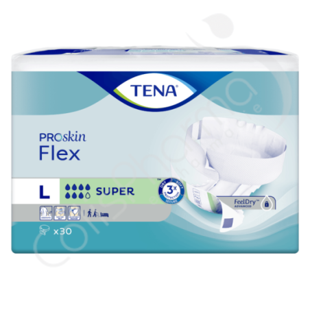 Tena Flex Super Large - 30 incontinentiebroekjes met heupband