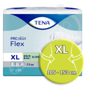 Tena Flex Super Extra Large - 30 changes avec ceinture