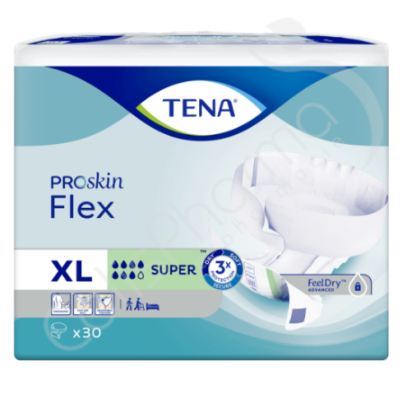 Tena Flex Super Extra Large - 30 incontinentiebroekjes met heupband