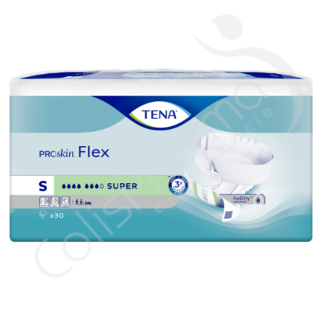 Tena Flex Super Small - 30 changes avec ceinture