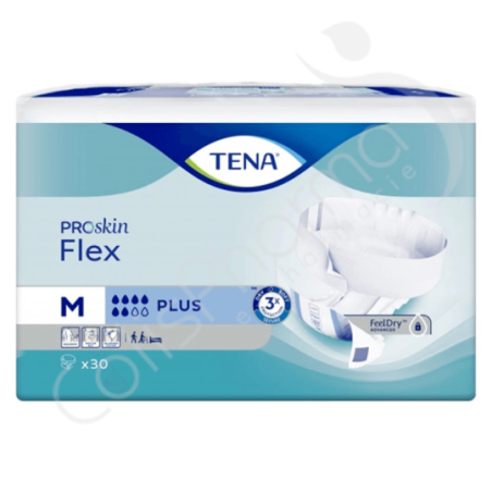 Tena Flex Plus Medium - 30 changes avec ceinture