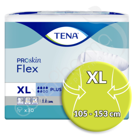 Tena Flex Plus Extra Large - 30 changes avec ceinture