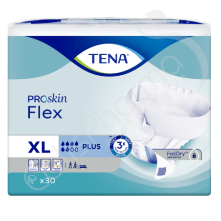 Tena Flex Plus Extra Large - 30 incontinentiebroekjes met heupband