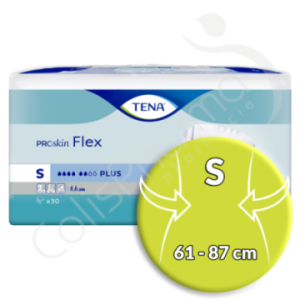 Tena Flex Plus Small - 30 changes avec ceinture