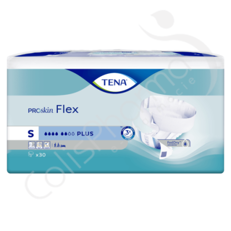 Tena Flex Plus Small - 30 changes avec ceinture