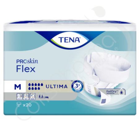 Tena Flex Ultima Medium - 20 changes avec ceinture