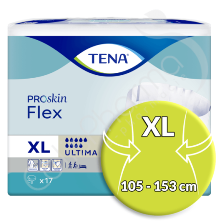 Tena Flex Ultima Extra Large - 17 changes avec ceinture