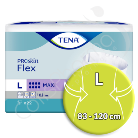 Tena Flex Maxi Large - 22 changes avec ceinture